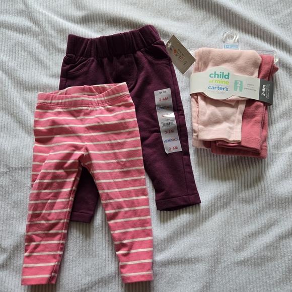 Garanimals Other - Garanimals Baby Pants Set - Purple and Pink